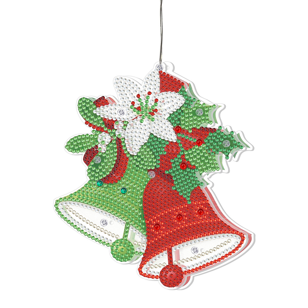 

Christmas Bells Double Sided - 5D DIY Craft Lamp, 501 Original