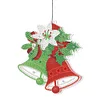 5D Christmas Diamond Painting Hanging Light Festive Rhinestone Lamp Pendant Kits