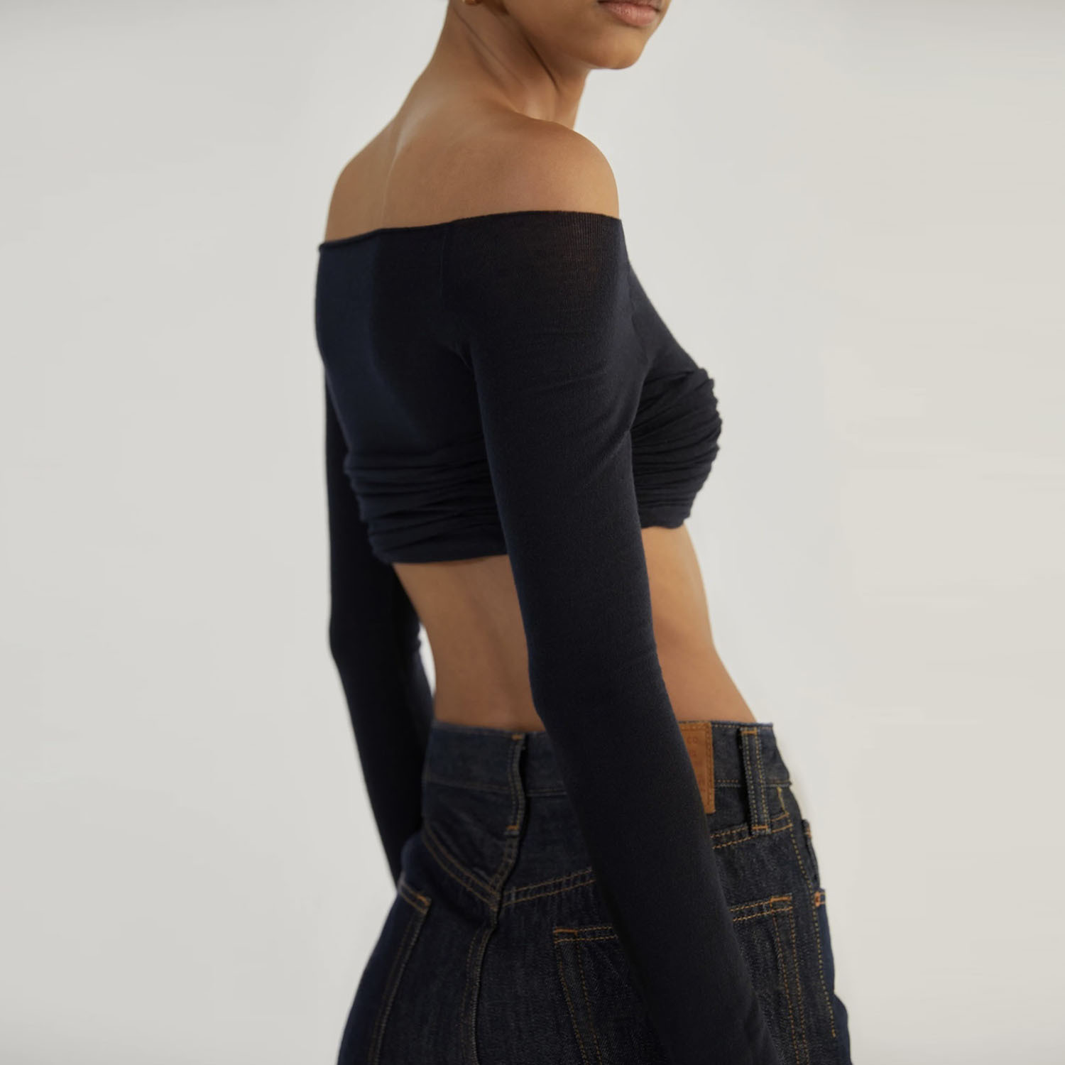 Ootddress Sheer Sexy Bodysuit Lingerie Mesh See-Through Body Tops Women 2025 New Long Sleeve Twist Wrap Backless Top Tees Bodysuits