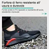 Gioiacombo&trade; Nuove scarpe antiperforazione traspiranti per la protezione del lavoro