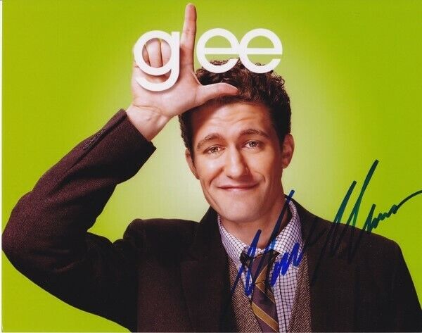 Matthew Morrison Signed - Autographed GLEE 8x10 inch Photo Poster painting with Certificate