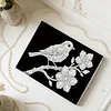 DIY Pearl Painting Bird for Home Wall Decor with Frame(20x30cm)