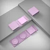 Macaron Ultra-thin Mini Portable Foldable 15W 3 in 1 Wireless Charger Pad Station