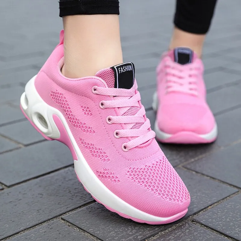 Women Sneakers 2022 Lace Up Casual Sneakers For Women Flat Women's Sneakers Plus Size Comfortable Female Shoes Zapatos De Mujer