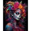 Skull Girls-11CT Stamped Cross Stitch 40*50cm/15.75*19.69in