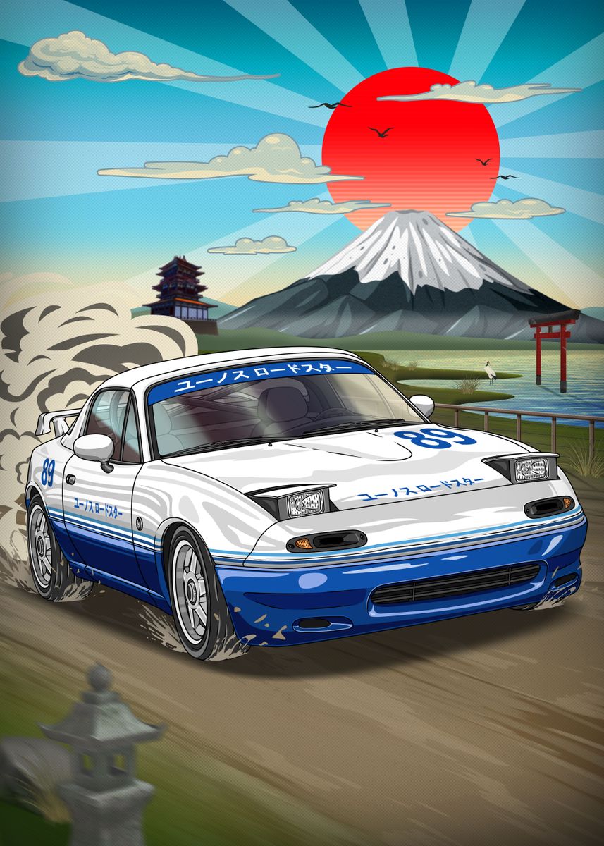 Cotton Tshirt Classic World Famous Racing Nippon Jdm Cars Retro Posters GTR R33 R34 Canvas Painting and Prints Wall Art Picture for Room Decor t -shirt Tee