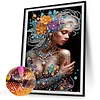 Girl - Diamond Painting - Partial Special Shaped Drill(Canvas|30*40cm)
