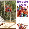 Autumn Color Butterfly 2D Flat DIY Diamond Painting Pendant
