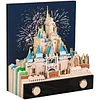 3D Sticky Note Paper Memo Pad,Fantasy Castle Office Notepad Desk Decoration DIY Creative Birthday Gift