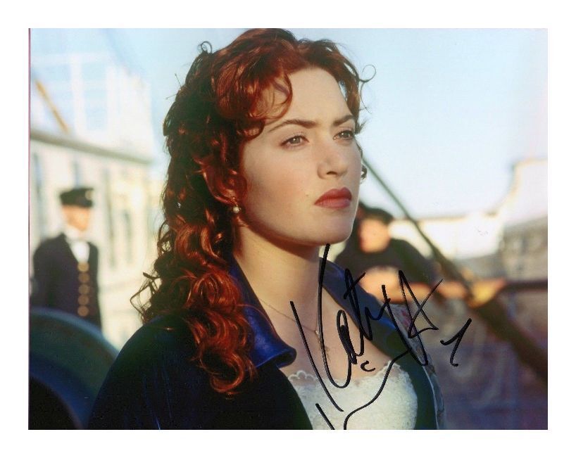 KATE WINSLET AUTOGRAPHED SIGNED A4 PP POSTER Photo Poster painting PRINT 17