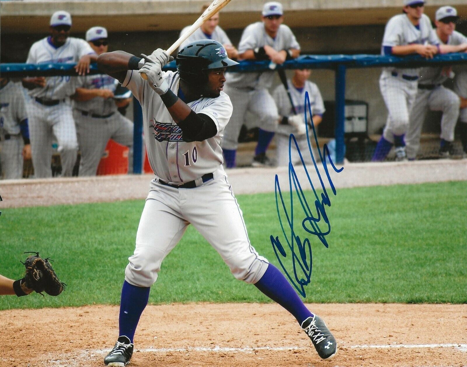 Courtney Hawkins Chicago White Sox signed 8x10 Photo Poster painting autographed