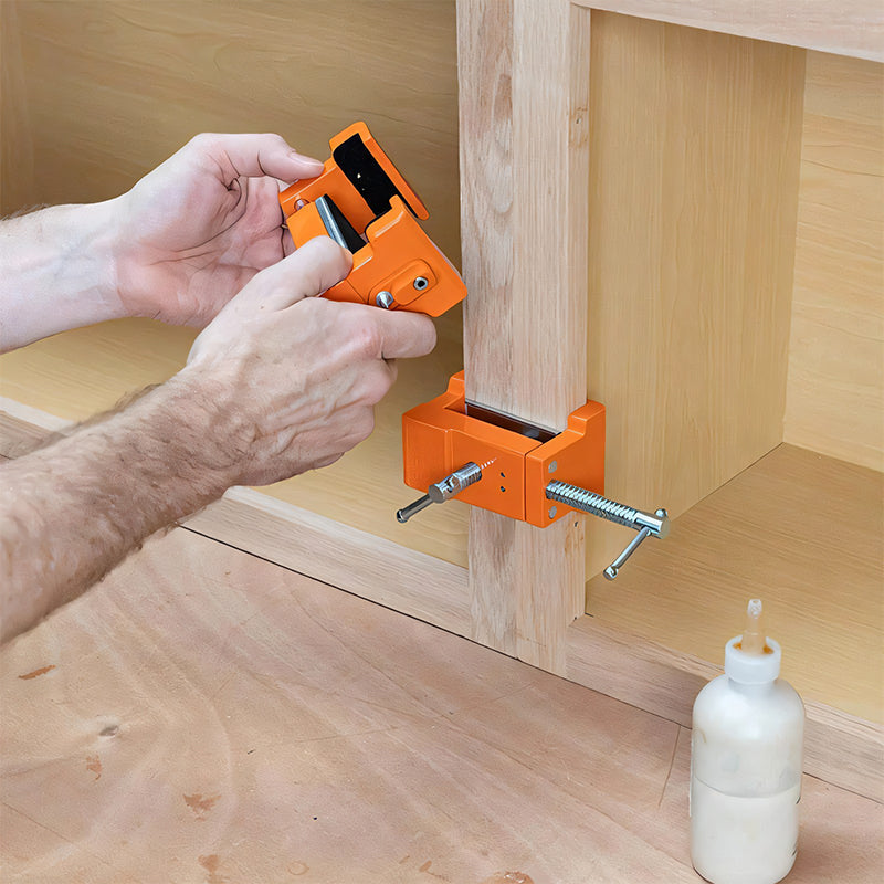 Woodworking Drilling Holding Clip, Precision Woodworking Tool Clamp