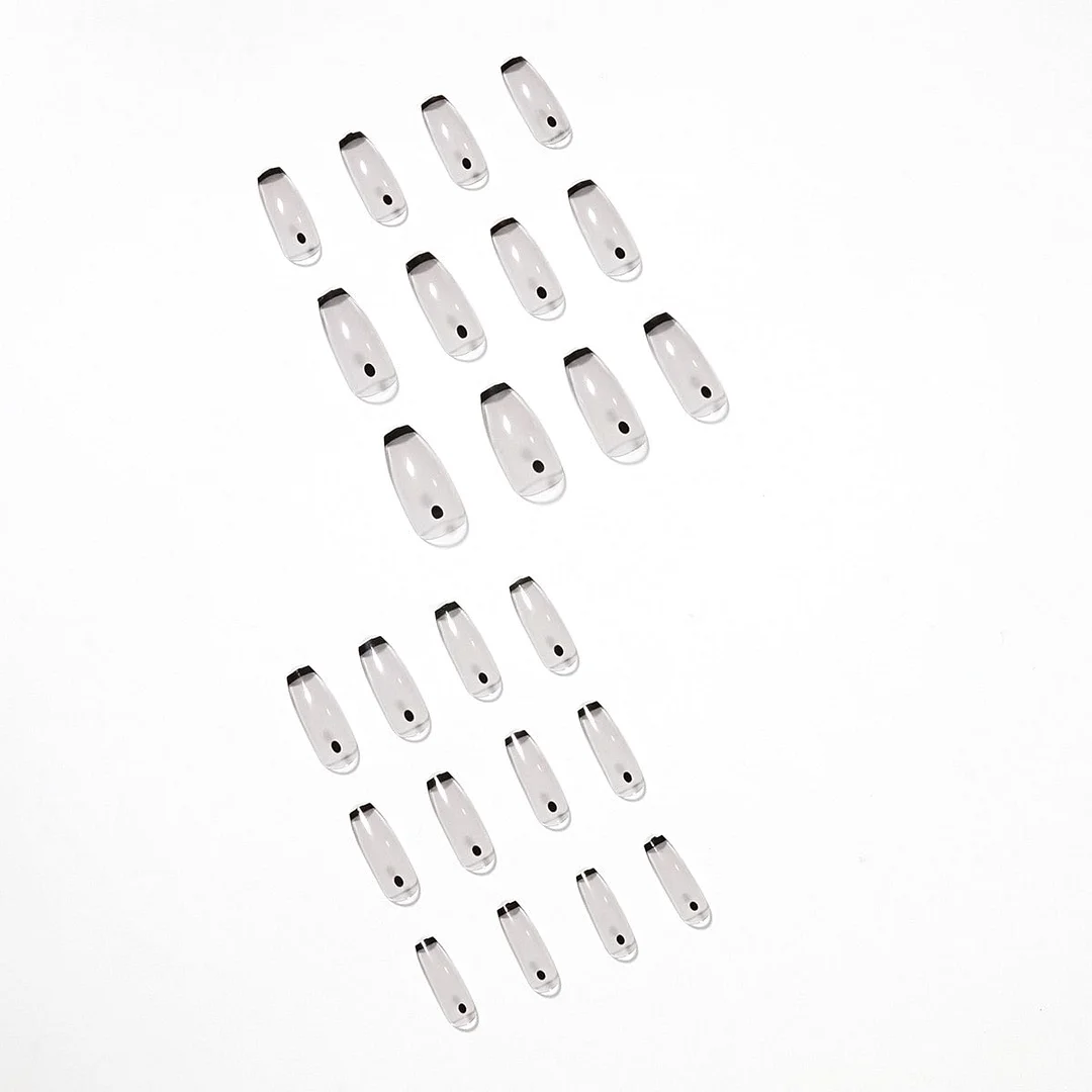 Fake Nails French Full Cover Fake Nails DIY Glue Press On Nails Nail Supplies For Professionals-Nail Inspo