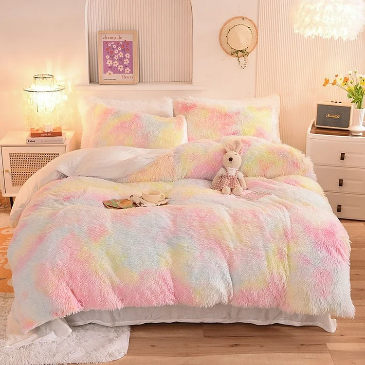[Special Offer]Mink Plush fluffy Bedding Set
