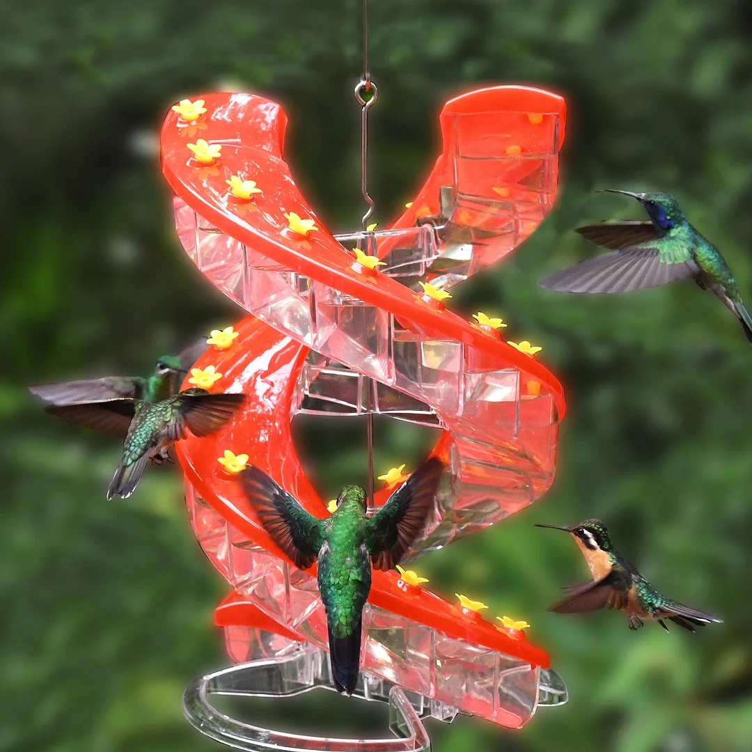 Shirem DNA Helix 32-Port Hummingbird Feeder