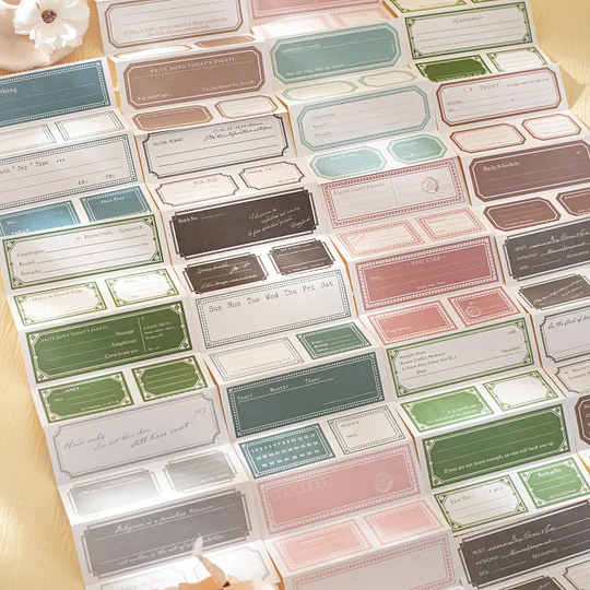 《な》コラージュ素材 journalsay-jp Material Paper&Memo Pad（no sticky）