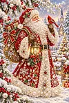 Santa-Diamond Painting Pearl Art Kit(30X40cm)