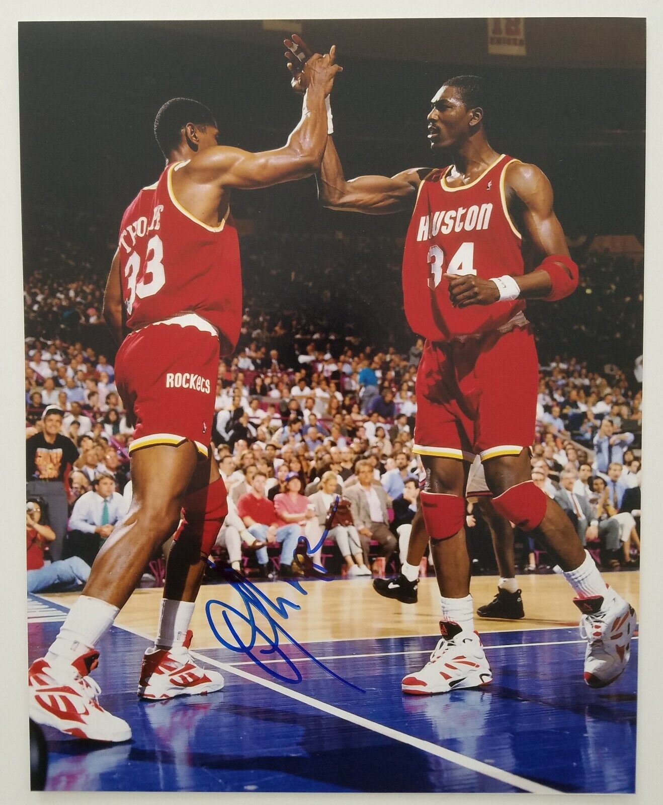 Otis Thorpe Signed 8x10 Photo Poster painting NBA Houston Rockets Kings HOF Basketball RAD