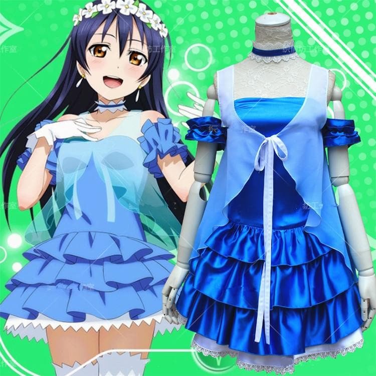 [Love Live] Umi Sonoda Floral Fairy Cosplay Costume SP153606