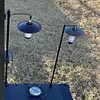 Collapasible Camping Folding Lamp Pole Aluminum Alloy Lantern Holder for Outdoor