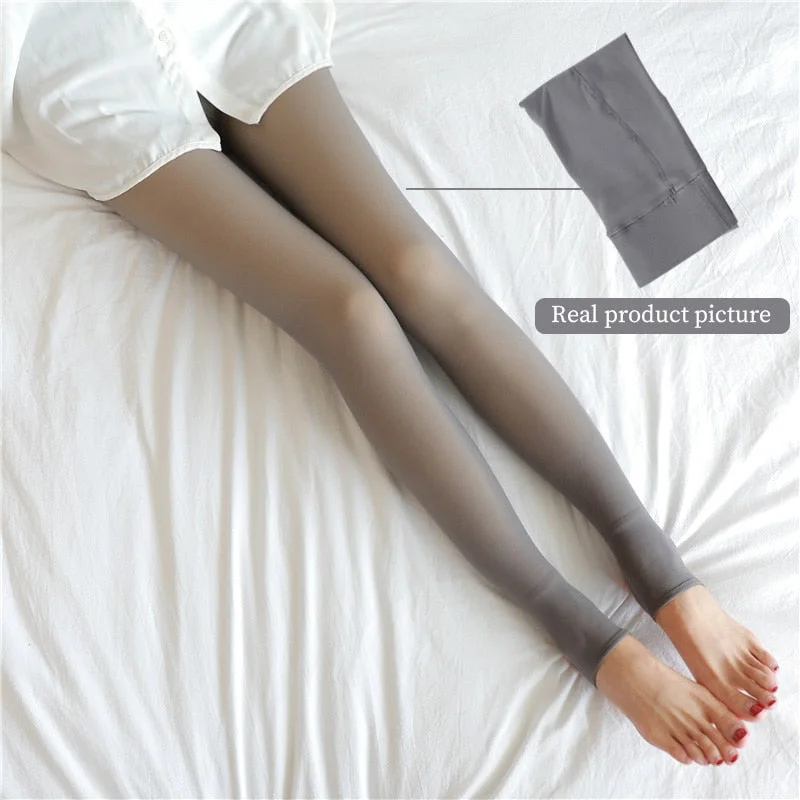 Warm Pantyhose Women Tights for Winter Super Elastic Black Soft Long Slim Hosiery Fashion Sexy Velvet Thick and Thin