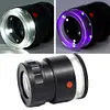 10X Stand Measuring Magnifier Scale Loupe with LED & UV Lights for Jewelry Gems