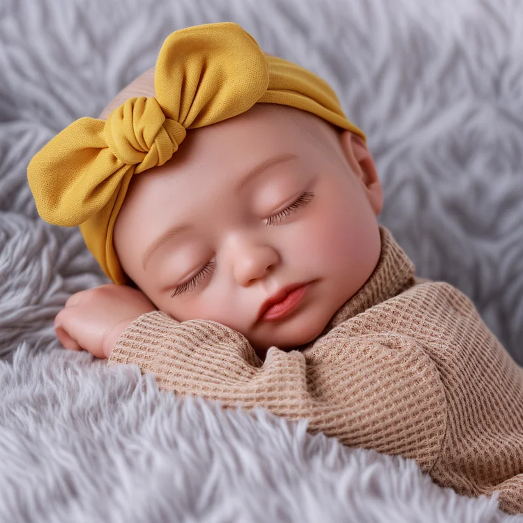 Babeside Sleeping Reborn Baby Beta 17" Newborn Girl Healing the Heart