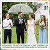 52 Inch Large Clear Bubble Umbrella Bulk with Classic Hook Handle Decorative Clear Wedding Dome Umbrella with Thank You Tags and Rope Guest Souvenirs for Wedding Party Bridal Favors