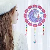 DIY Diamond Painting Suncatcher Hanging Pendant Kit(Cat Flower on Moon )