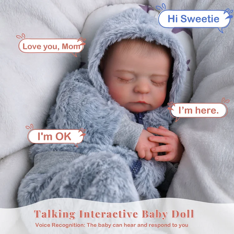 Reborn Baby Dolls Babeside 17 Inch Realistic Lifelike Baby Soft