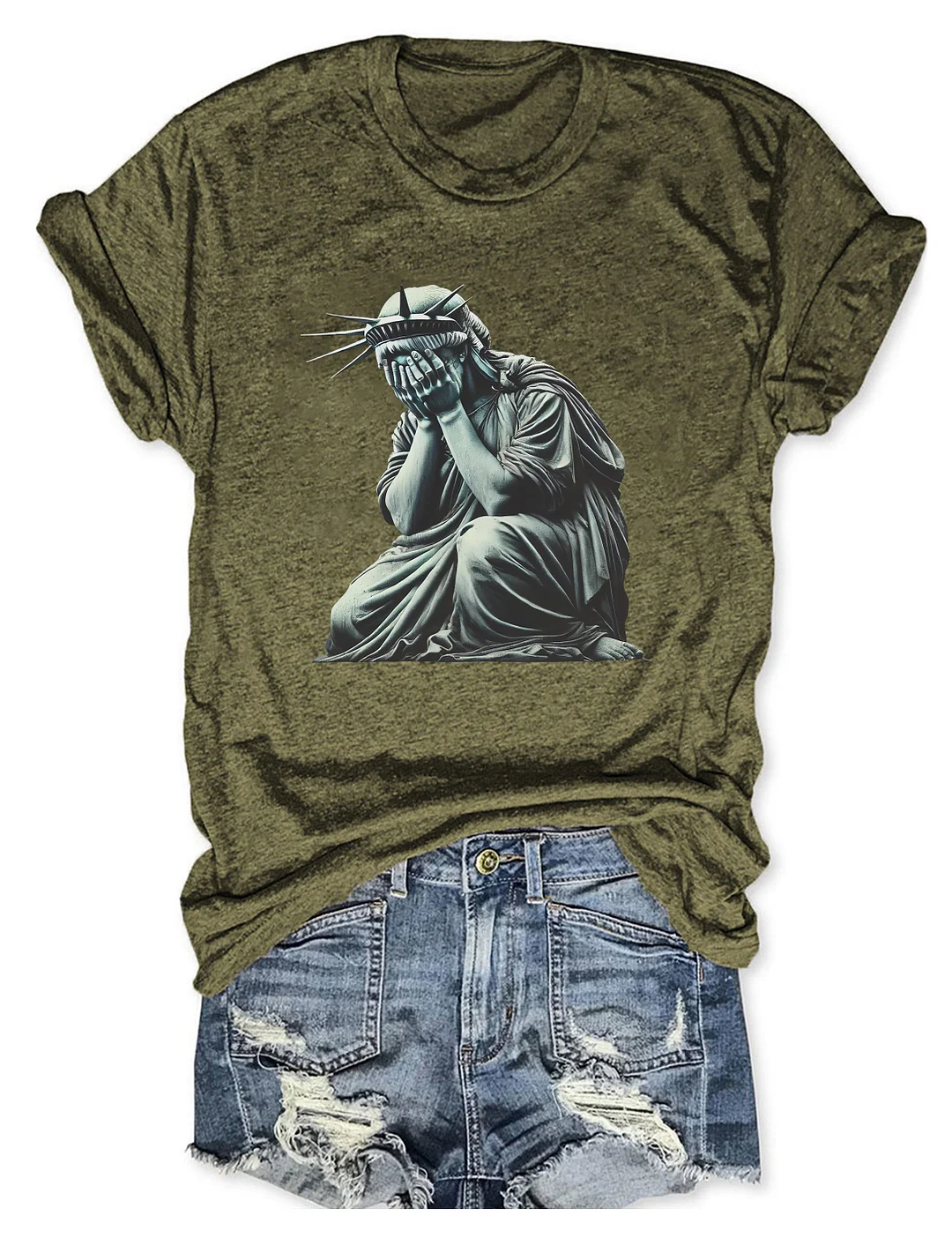 Mourning Sculpture T-shirt