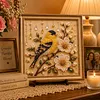 DIY Pearl Painting - Handmade Self - Adhesive Pearls - Bird