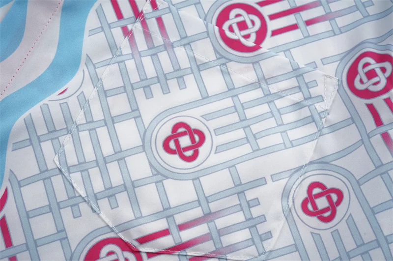 Casablanca 2023 new silk long-sleeved shirt