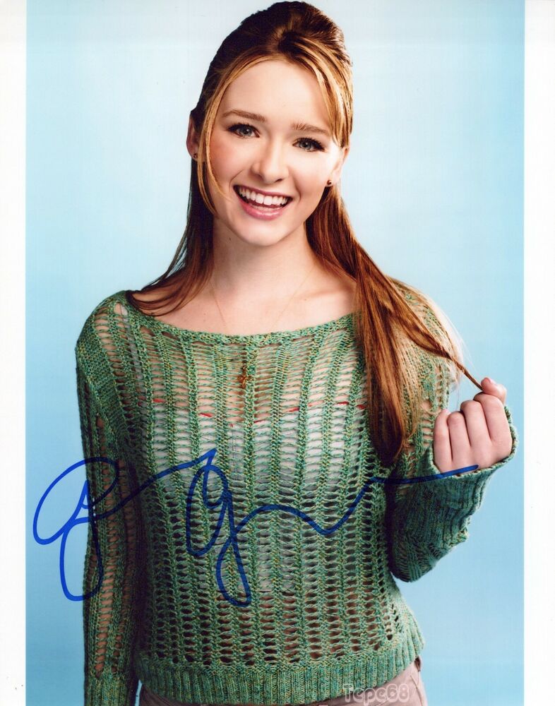 Greer Grammer glamour shot autographed Photo Poster painting signed 8x10 #6