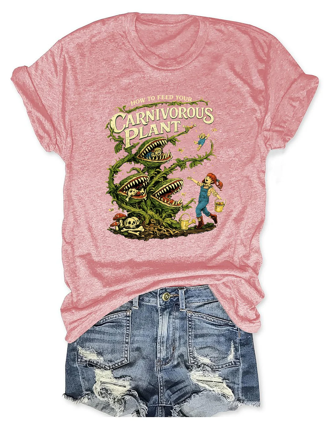 Carnivorous Plant Funny Garden T-shirt