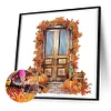 Diamond Painting-DIY Crystal Rhinestone Pumpkin House