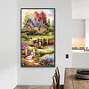 Beautiful Scenery-Partial Special Shaped Diamond Painting 40*70CM (Big Size)