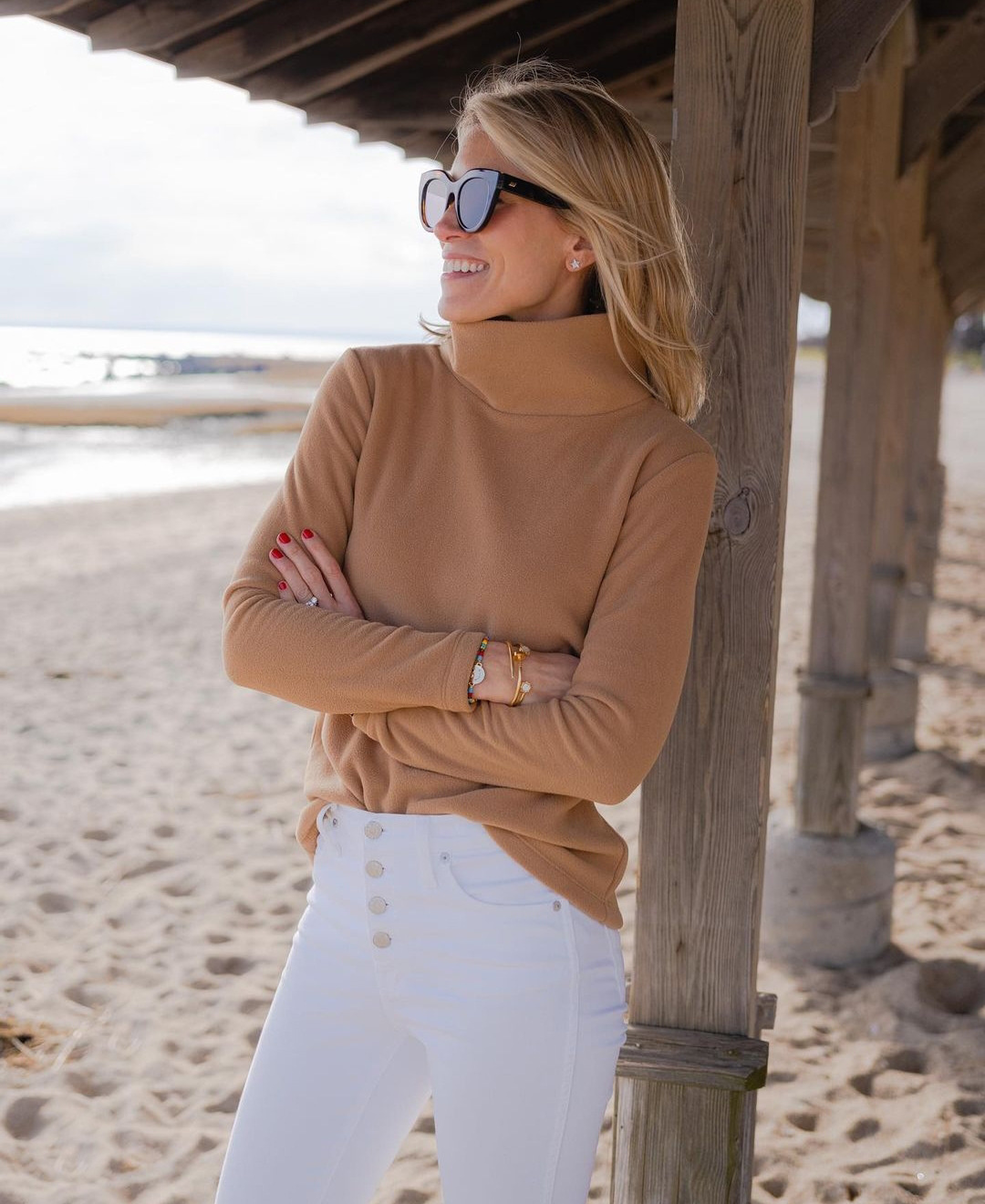 Ootddress Fleece Women's Turtleneck Sweatshirt Long Sleeve Bodycon Basic Pullover Oversized Knit Tops Basic Inner Jumper Sweatshirts