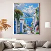 Sea View Villa-11CT Stamped Cross Stitch 40*50cm/15.75*19.69in tapestrymarket