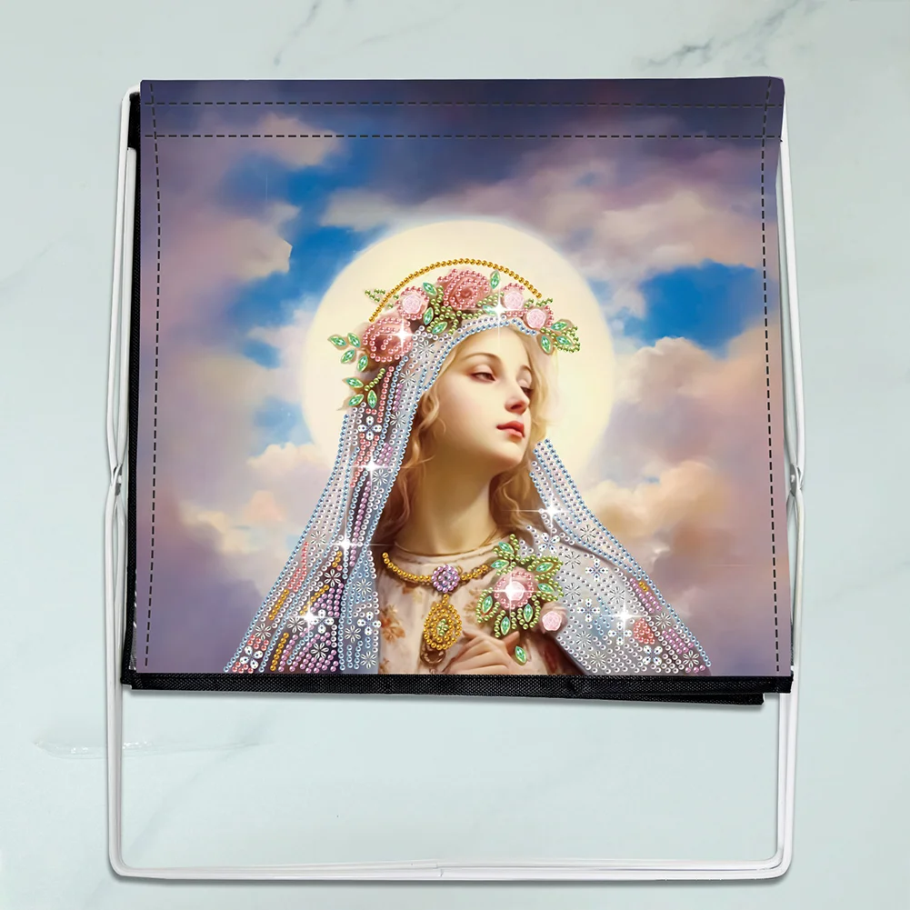 DIY Saint Special Shape Diamond Painting Storage Rack for Adults Kids