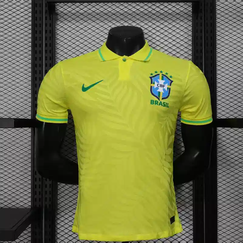 2025 Player Version Brazil Special Yellow Soccer Jersey