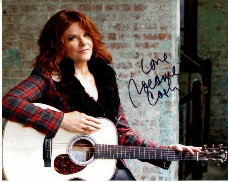 Rosanne cash signed autographed Photo Poster painting