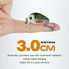 5pcs Mini Crankbait Fishing Lure Floating Wobbler Artificial Hard Bait Swimbait