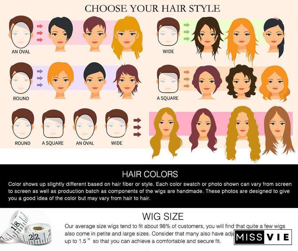 Hair Wigs Short Hairwigs Headgear for Ladies with Curly Hair