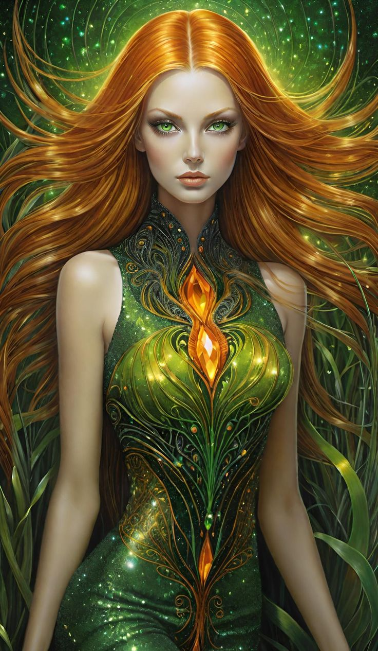 Fantasy Girl-11CT/14CT Stamped Cross Stitch-40*70cm(Canvas)