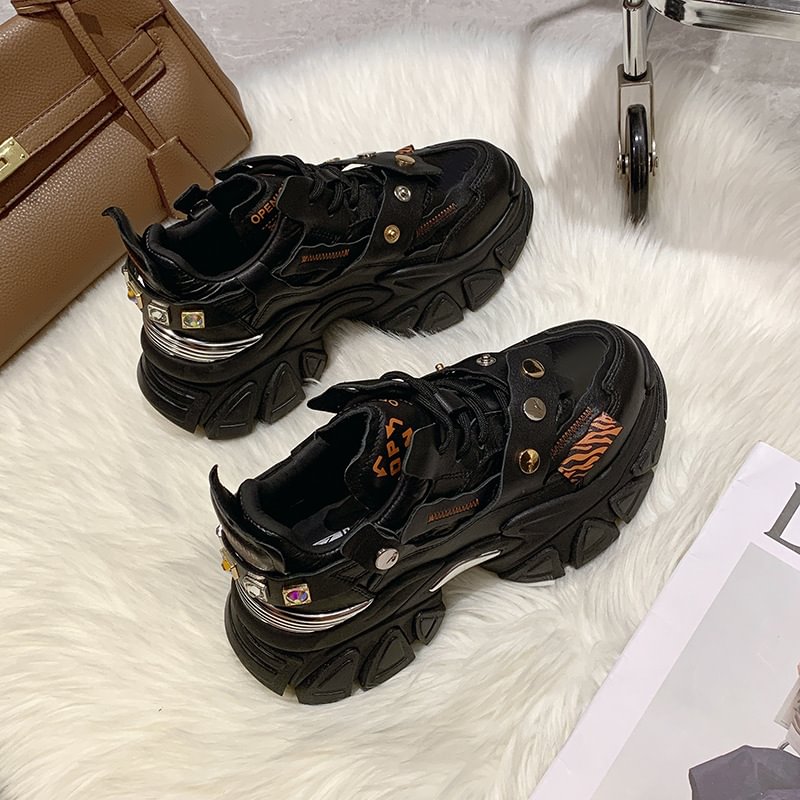 Women Breathable Thick Sole All-match Student Sports Casual Shoes-PABIUYOU- Women's Fashion Leader