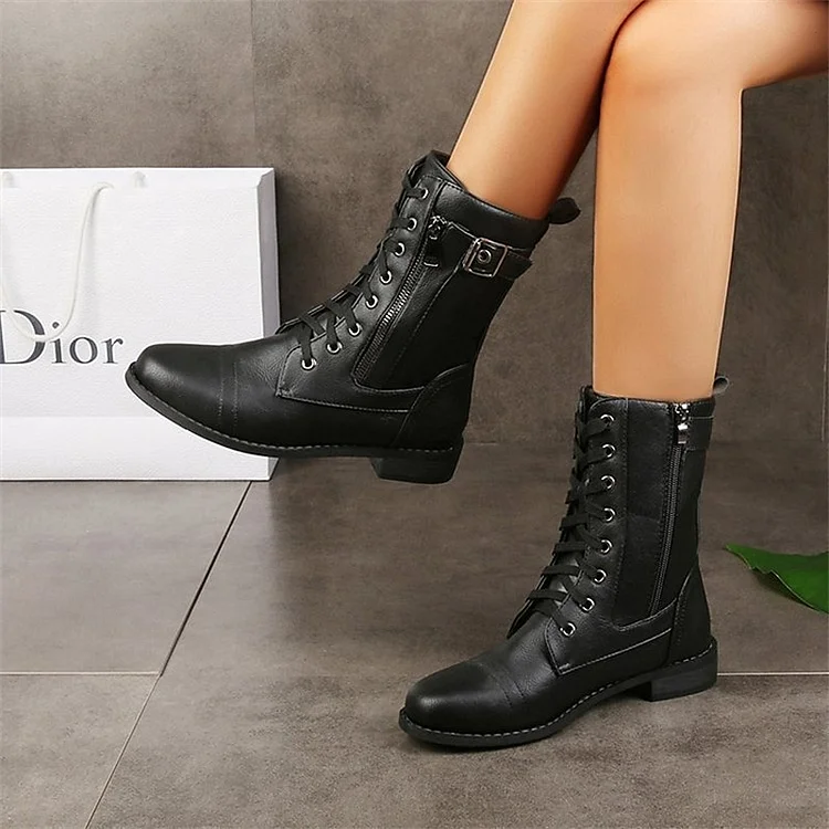 Femme Bottes Bottes  Grandes Tailles Extérieur du quotidien Bottes Mode Minimalisme Faux Cuir
