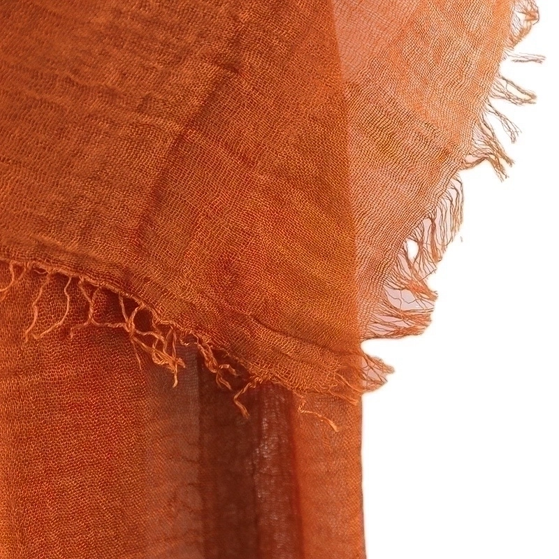 Women’s Elegant Basic Solid Color Cotton And Linen Scarf