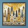 Diamond Painting -5D Full Round Drill People In City(40x40cm)