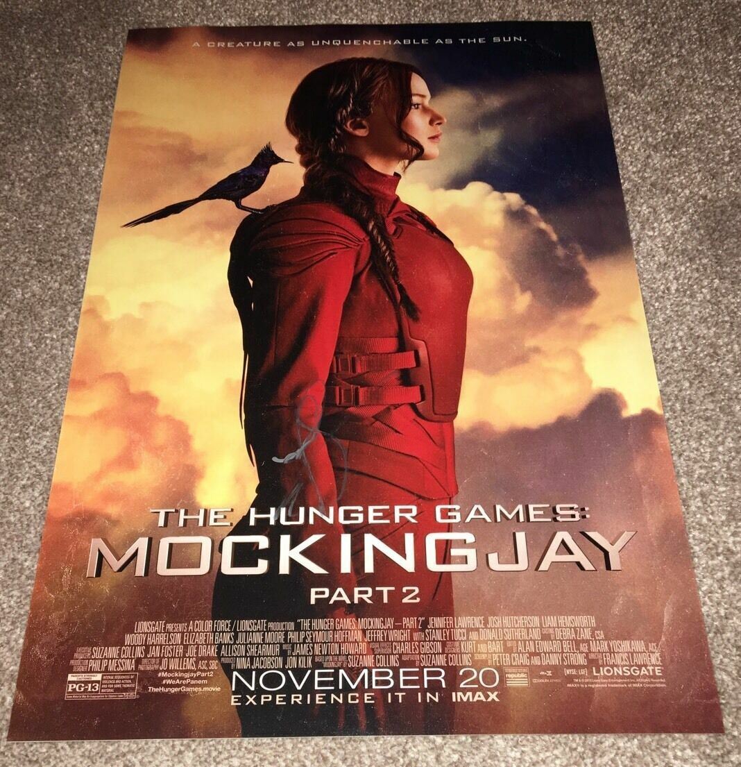 Francis Lawrence The Hunger Games: Mockingjay PART 2 *SIGNED* 18X12 Photo Poster painting (B)